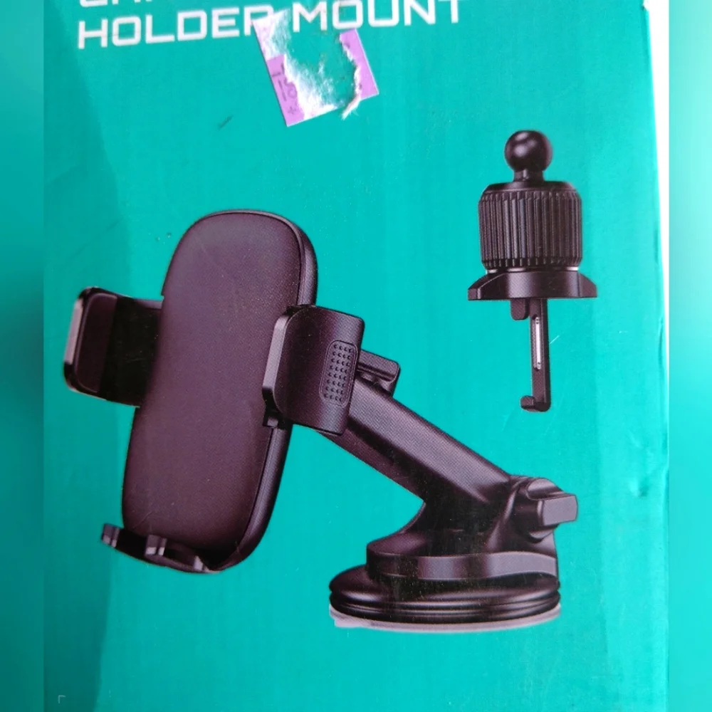 Universal Black Car Phone Holder Mount